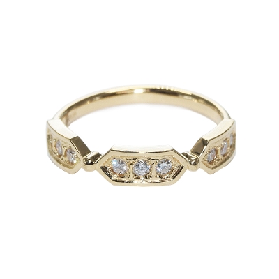 LoLo by TADYyoC^fBzRelier ring K18 "yellow gold"