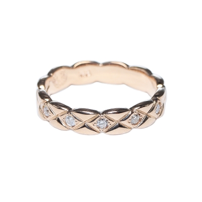 LoLo by TADY oC^fBAmar ring K18 "pink gold"