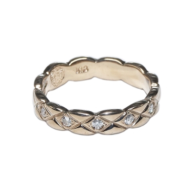 LoLo by TADY oC^fBAmar ring K18 "white gold"